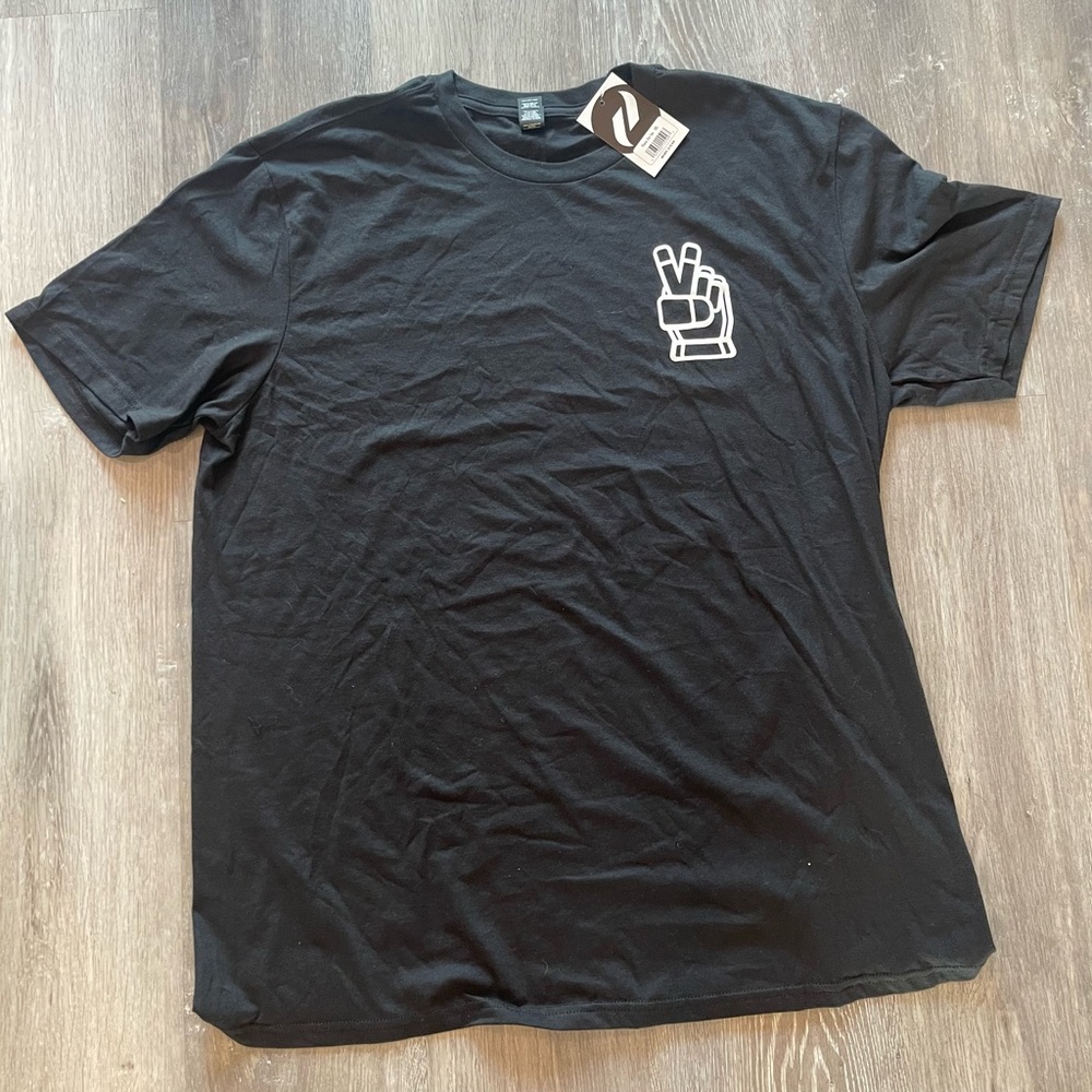 Pure Hockey Black T-shirt Short Sleeve Size 2XL New with Tags Fan Apparel Gift
